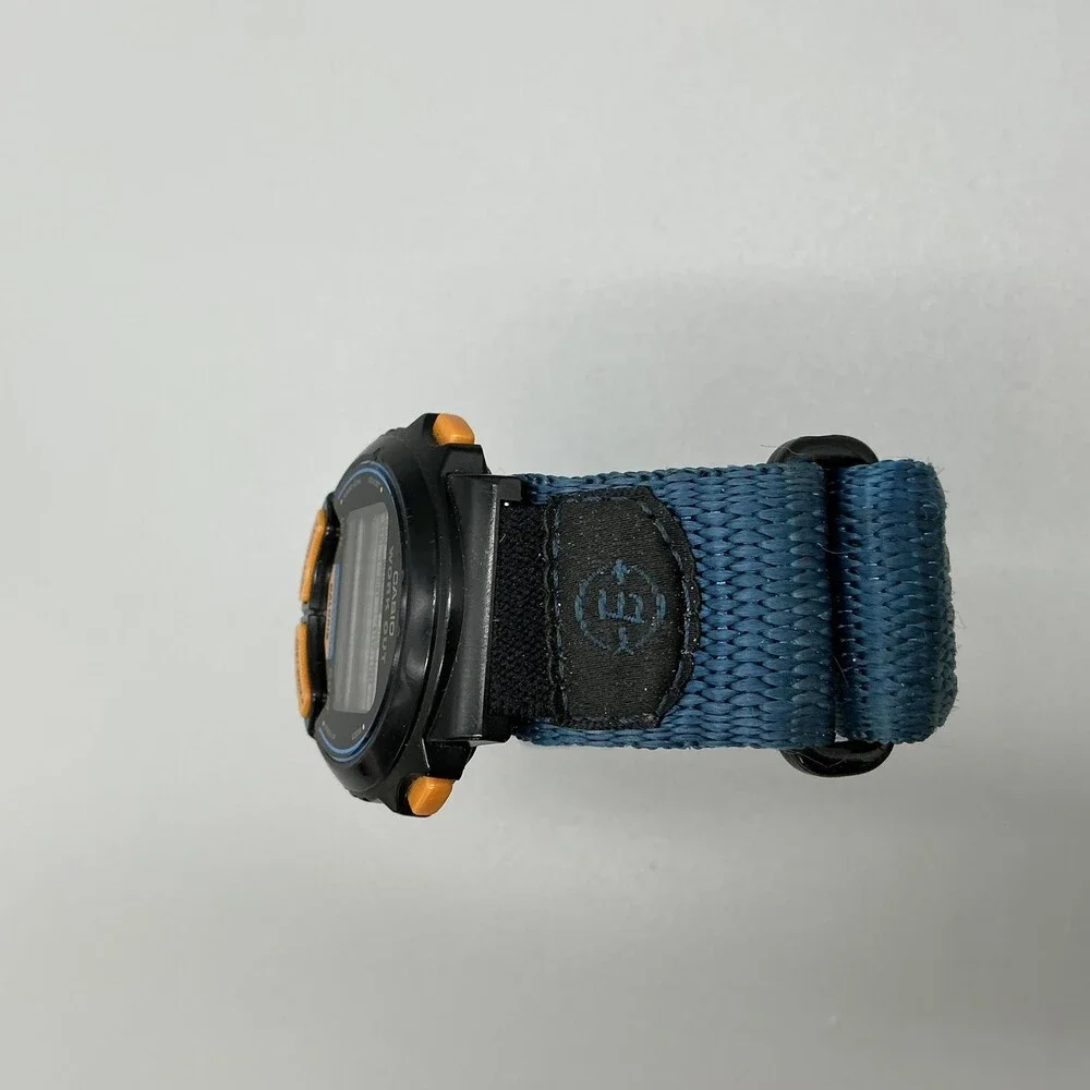 Vintage Casio JC-10 Work Out Mens Watch 40mm Digital Walk Calorie New Battery